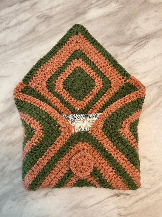 Solid Striped Granny Book Sleeve